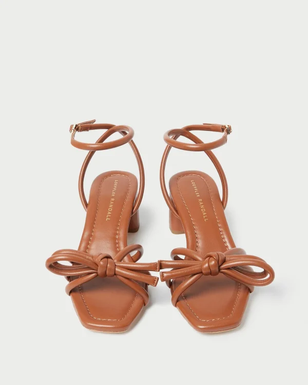 Fashion Mikel Bow Mid-Heel Sandal FOR THE GUESTS | FOR THE BRIDE